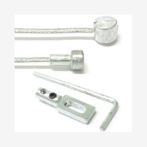 Elvedes bremse inderkabel 2 nipler med (batavus) krog