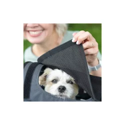 Klickfix solsk�rm til Doggy bag cykeltaske - sort