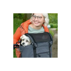 Klickfix solsk�rm til Doggy bag cykeltaske - sort