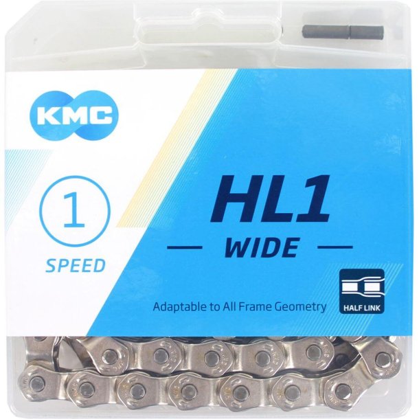 KMC kde HL1 1/8 bred slv 100s