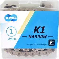 KMC k�de K1 3/32 smal s�lv 100 led