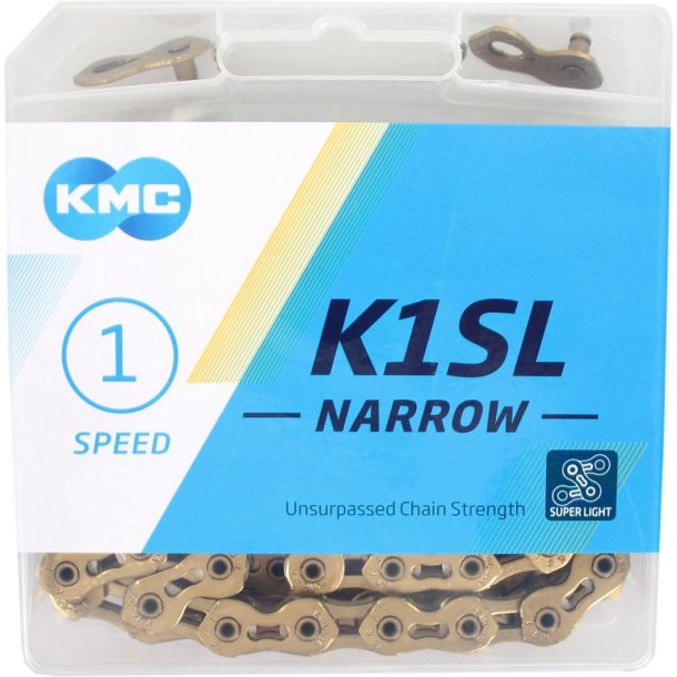 KMC kde K1SL 3/32 smal guld 100s