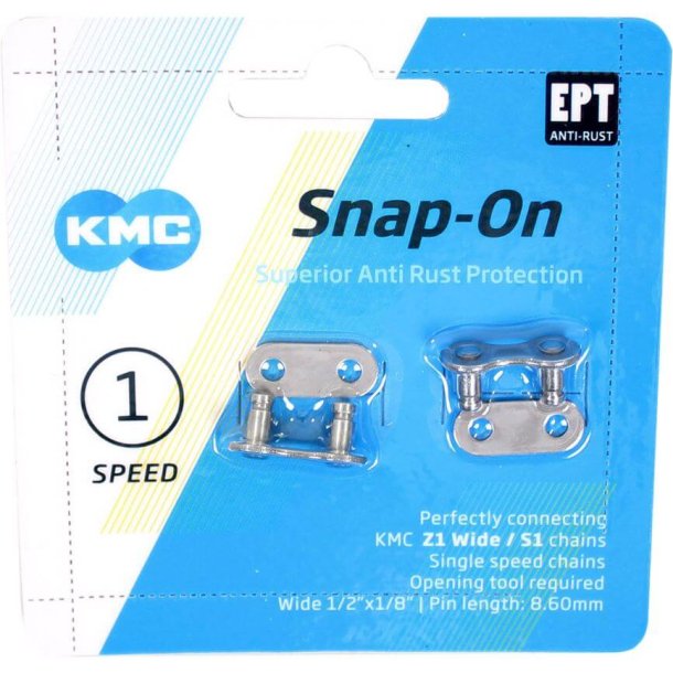 KMC snap p link 1/8 EPT p kort