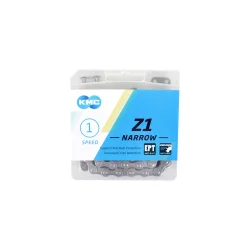 K�de Single Speed ​​KMC Z1 Smal EPT 112 Led � M�rk S�lv