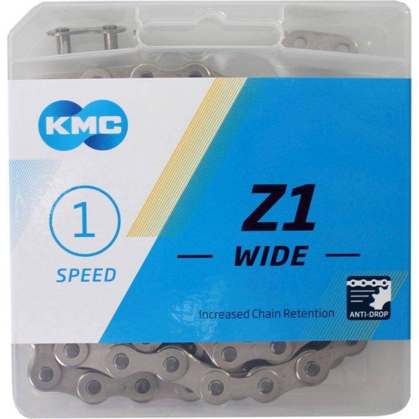 KMC kde Z1 1/8 bred slv 112s