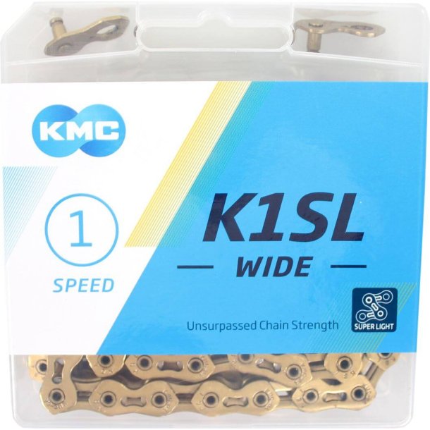 KMC kde K1SL 1/8 bred guld