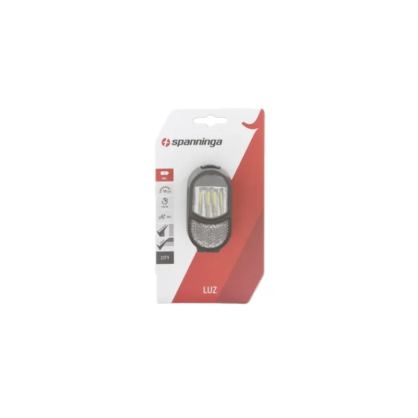 Spanninga forlygte Luz XB sort