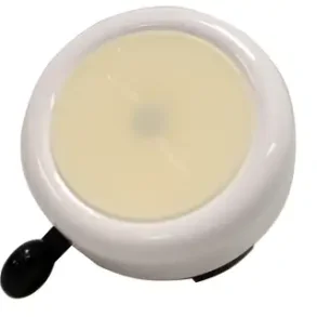 Alpina cykelklokke hvid