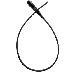 Kryptonite kabells med kode Click Lock Combo - sort