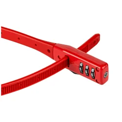 Kryptonite kabells med kode Click Lock Combo - rd