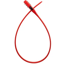 Kryptonite kabells med kode Click Lock Combo - rd