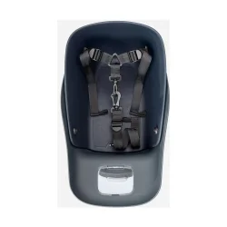 Kvisp hundekurv til cykel, med sele M - midnatsgr