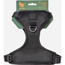 Kvisp Bike-and-Walk sikkerhedssele til hund strrelse S sort