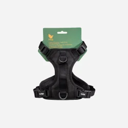 Kvisp Bike-and-Walk sikkerhedssele til hund strrelse S sort