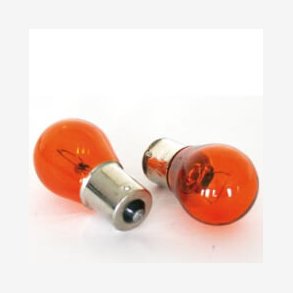 Bilpre 12V 21W BA15s (2 stk.) BK - orange