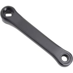Dotek pedalarm venstre 152 mm alu sort