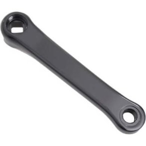 Dotek pedalarm venstre 152 mm alu sort