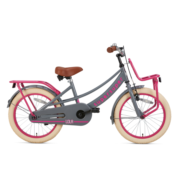 18 tommer pigecykel Lola Super Super gr pink