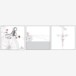 Spanninga forlygte X &amp; O 50 XE 6-48V elcykel