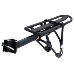 Massload bagageb�rer til sadelpind, sort