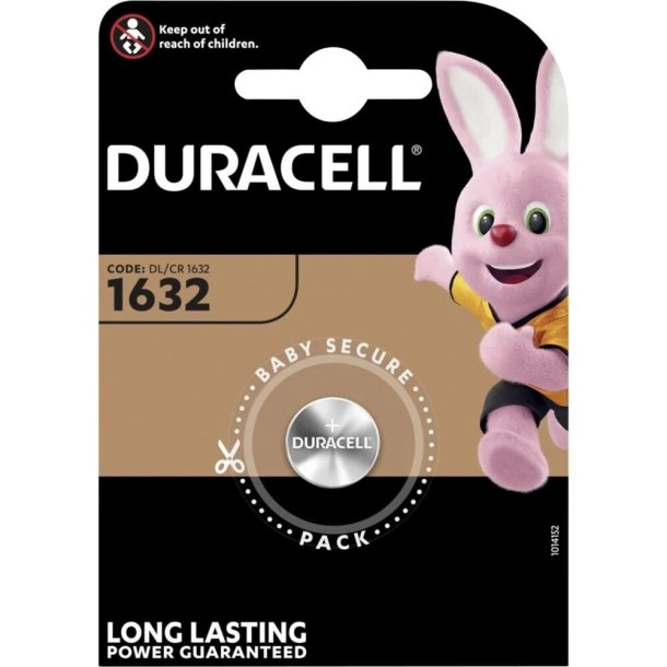 Duracell batteri CR1632 3V KRT (1)