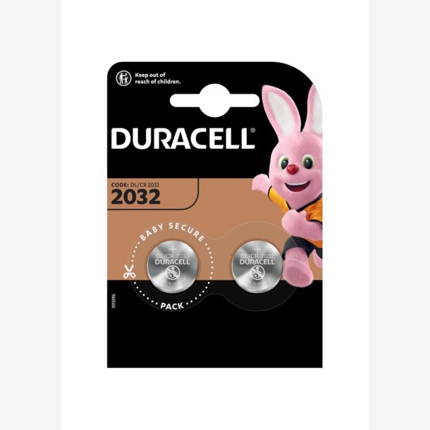 Duracell batteri CR2032 3V KRT (2)