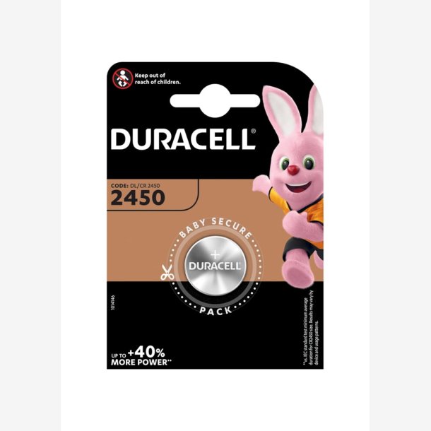 Duracell batteri CR2450 3V KRT (1)