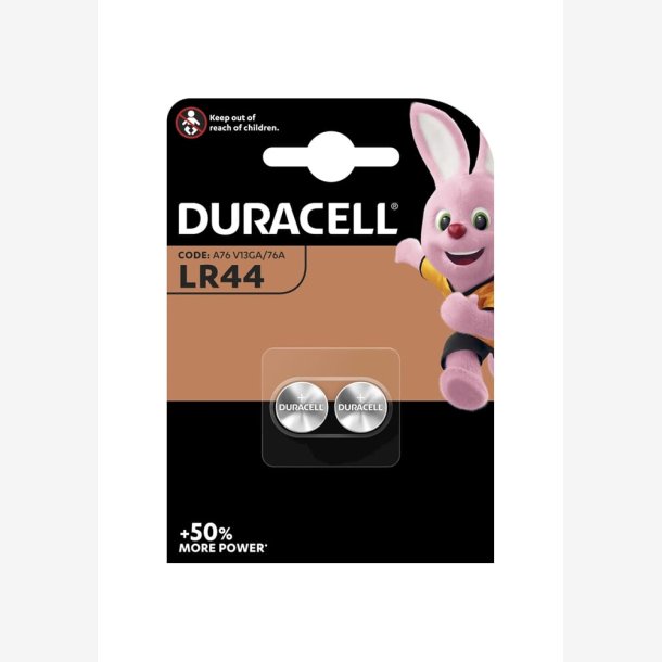 Duracell batteri LR44 1.5V KRT (2)