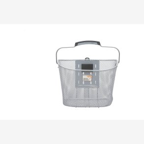 New Looxs kurv Tuscany Smartlock afn 19L s�lv 34x25x25cm