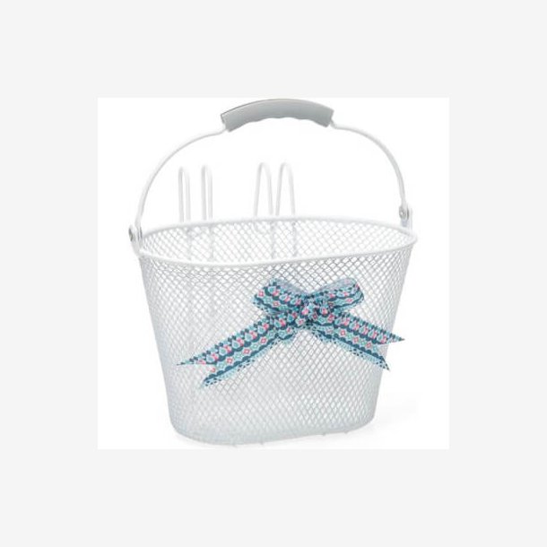 New Looxs cykelkurv Asti arabella 8L hvid 26x17x17,5cm