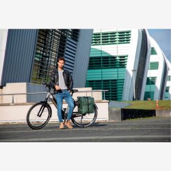 Dobbelt cykeltaske New Looxs Odense 39 liter 34 x 16 x 38 cm (x2) - grn