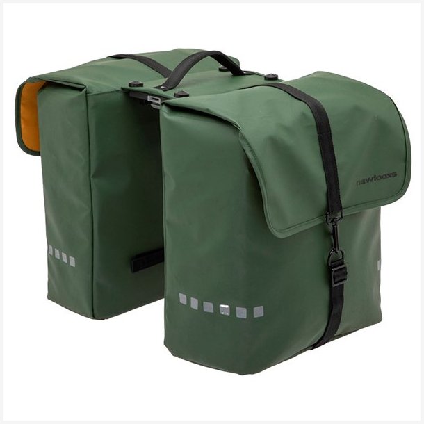 Dobbelt cykeltaske New Looxs Odense MIK 39 liter 34 x 16 x 38 cm (2x) - grn