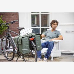 Dobbelt cykeltaske New Looxs Odense RackTime 39 liter 34 x 16 x 38 cm - grn