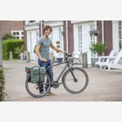 Dobbelt cykeltaske New Looxs Odense RackTime 39 liter 34 x 16 x 38 cm - grn