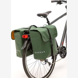Dobbelt cykeltaske New Looxs Odense RackTime 39 liter 34 x 16 x 38 cm - grn