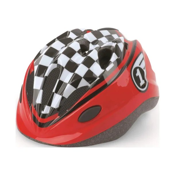 Polisport cykelhjelm til b�rn Race XS (46-53 cm) r�d/sort