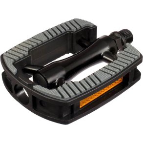 Union pedaler SP-821 aluminium sort, gr indlg