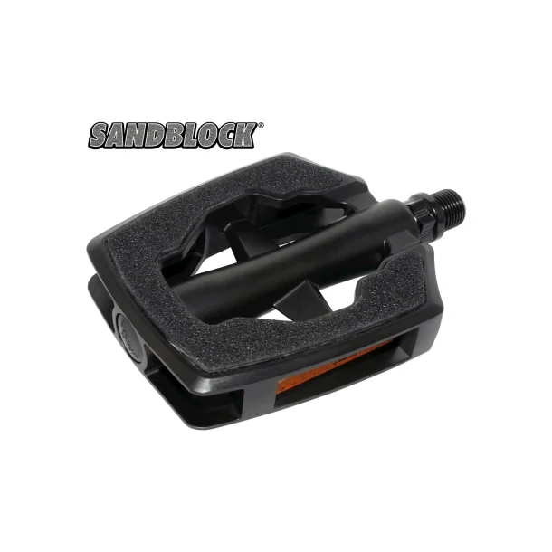 Union non-slip pedaler SP-890 aluminium mat sort Sandblock - bulk emballage