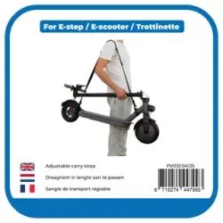 PRO-mounts skulderrem til at bre el lbehjul