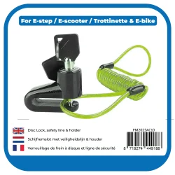 PRO-mounts el lbehjul/cykel skivebremsels med kabel