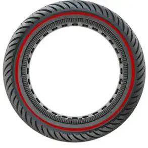 PRO mounts D�k solid 8 1/2 sort r�d linje