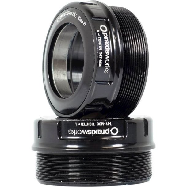 Praxis Krankboks adapter M30 T47 Road/MTB 68-73mm