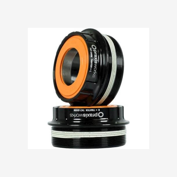 Praxis Krankboksadapter M24 Shimano ano T47 Road/MTB 68-73mm