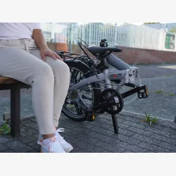 20" Foldecykel COAST Hightide 8-gear No. 03 - s�lv