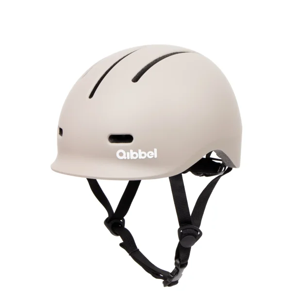 Qibbel cykelhjelm XS 45-51 cm pebble gr�