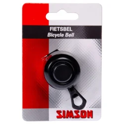 Cykelklokke Simson Compact - sort