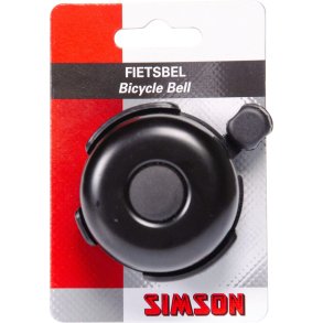 Simson cykel ringeklokke Midi - sort