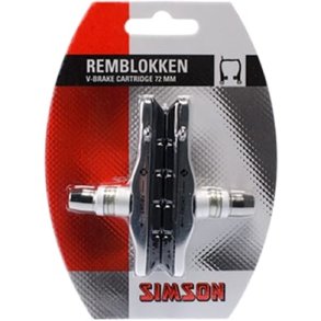 Simson bremseklods V-Bremse 72mm (2)