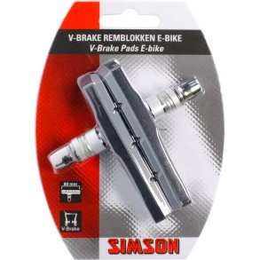 Simson bremseklods V-Bremse 80mm elcykel