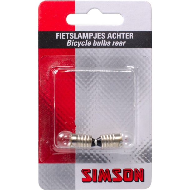 Simson Lamp baglygte 6 Volt / 0,6 Watt (2)